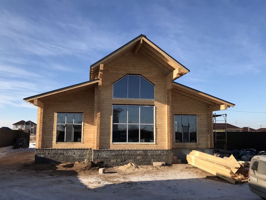 Монтаж демонтаж реставрация шлифовка покраска деревянный клееный брус