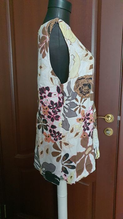 Bluza de in cu flori