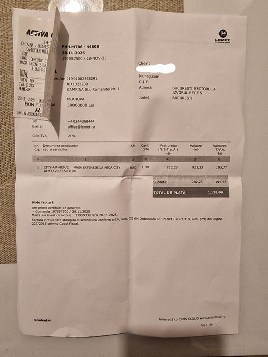 Vând masa bucatarie