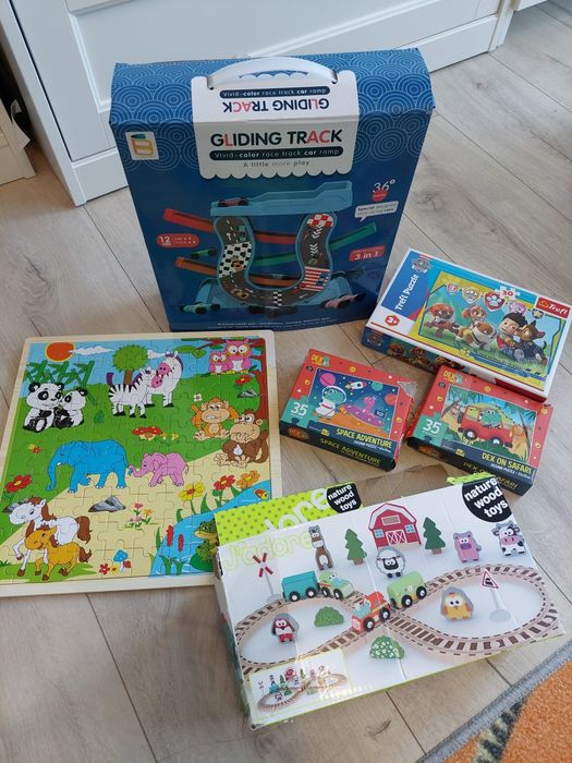 Лотове играчки, пъзели 3+ години