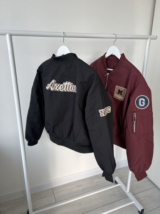 Черный бомбер новый