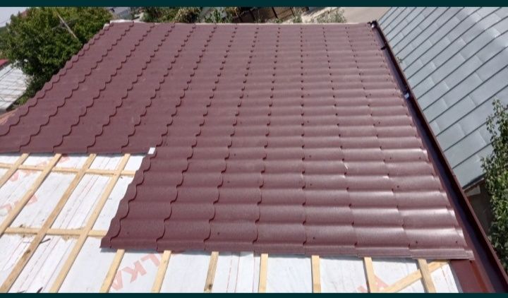 Montaj tigla metalica/ceramica,sistem pluvial,dulgheri