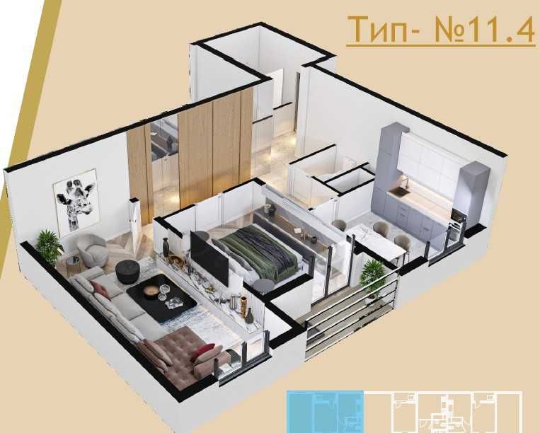 18000 $ бошланғич тўлов бирламчи ипотекага ёки субсидияга берилади.