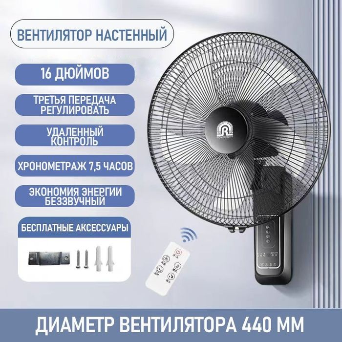 Настенный вентилятор Emerald Доставка Гарантия