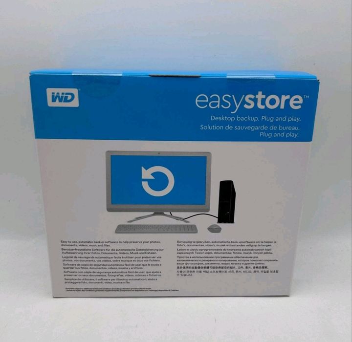 WD Easystore 12TB Внешний жёсткий диск