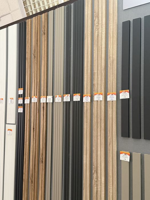 АКУСТИЧЕСКИЕ ПАНЕЛИ, 3D Панели, рейки, луверы.