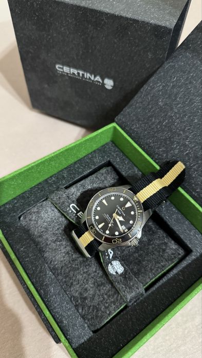 Ceas Certina DS Action Diver 40.5mm Powermatic 80 Automatic 300m ISO