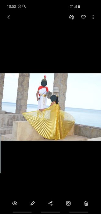 Новогодний костюм Клеопатры