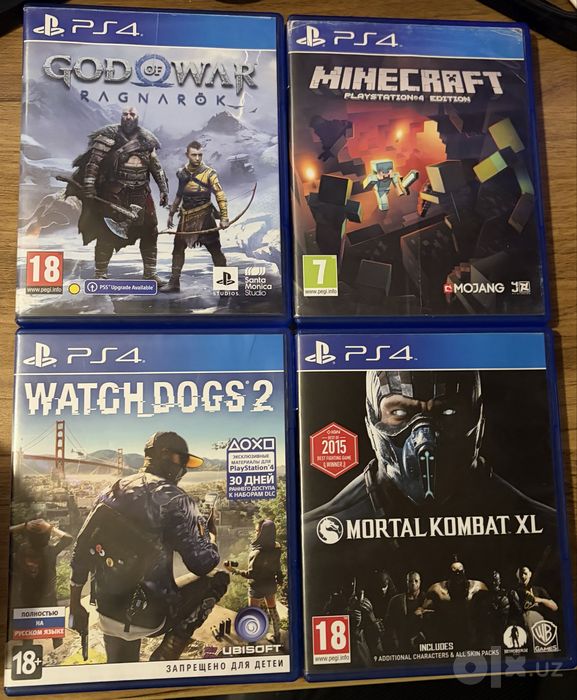 Игровые Диски для Playstation 4 и Playstation 5 топ хиты