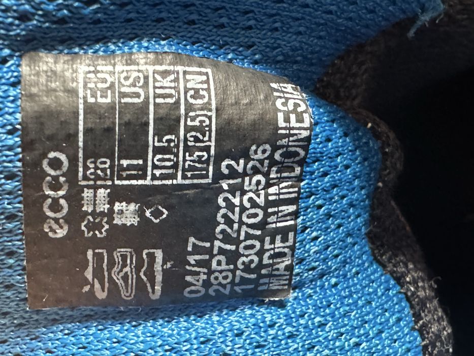 Ботинки ECCO 28 размер