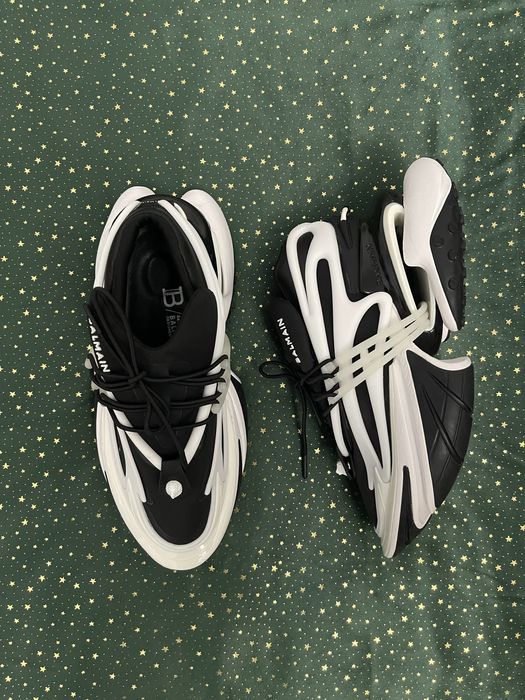 Balmain Unicorn Alb-Negru