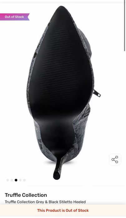 Високи ботуши / Чизми на висок ток Truffle Collection 39 номер