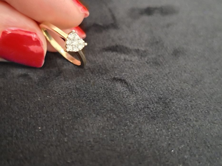 Inel logodna cu diamante 0.3 ka