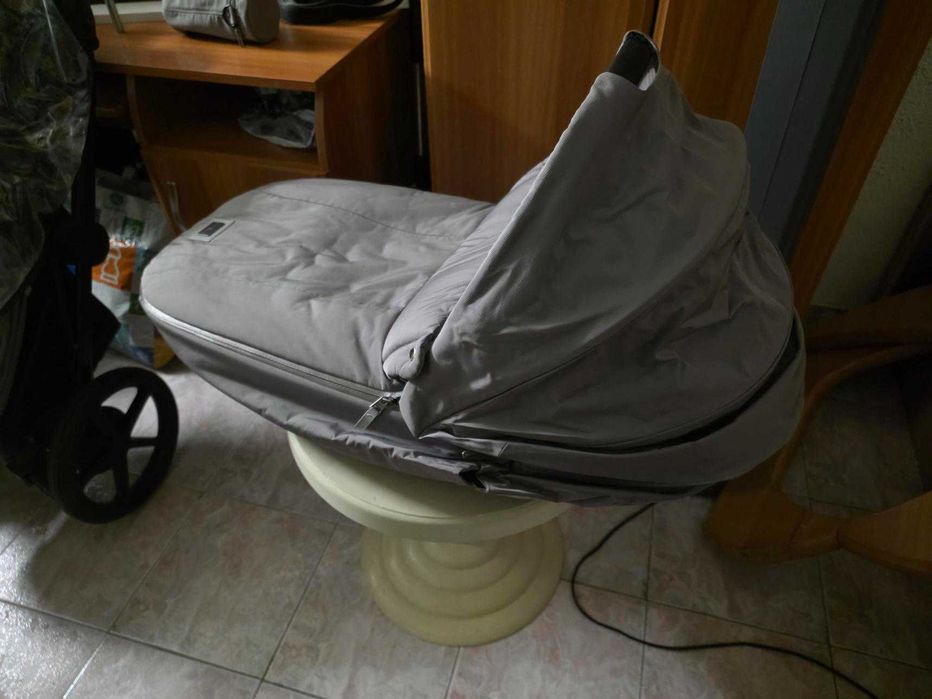 Количка Cybex e-priam пълен комплект + кош/столче за кола