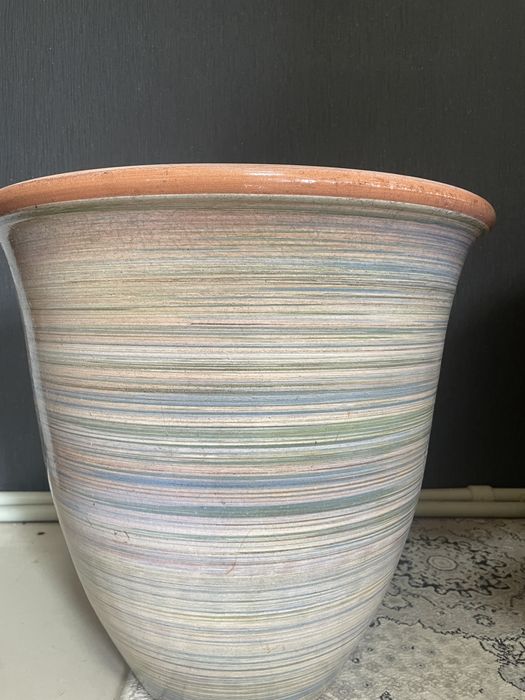 Кашпо керамика, большой объем