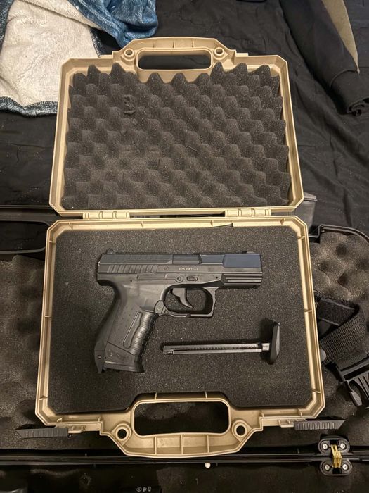 M4 evolution 14'5 modificat, Walther P99 modificat