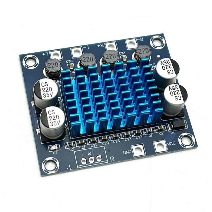 Усилитель для колонок, стерео, двухканальный, 30W+30W