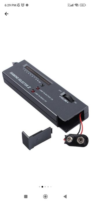 Електронен тестер за диаманти, скъпоценни камъни и бижута