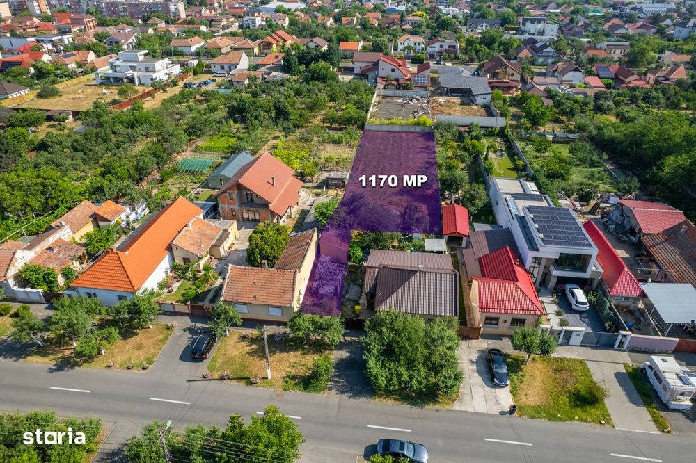 Zona deosebita, Teren Intravilan, 1.170 mp, Micalaca- str. Vrancei