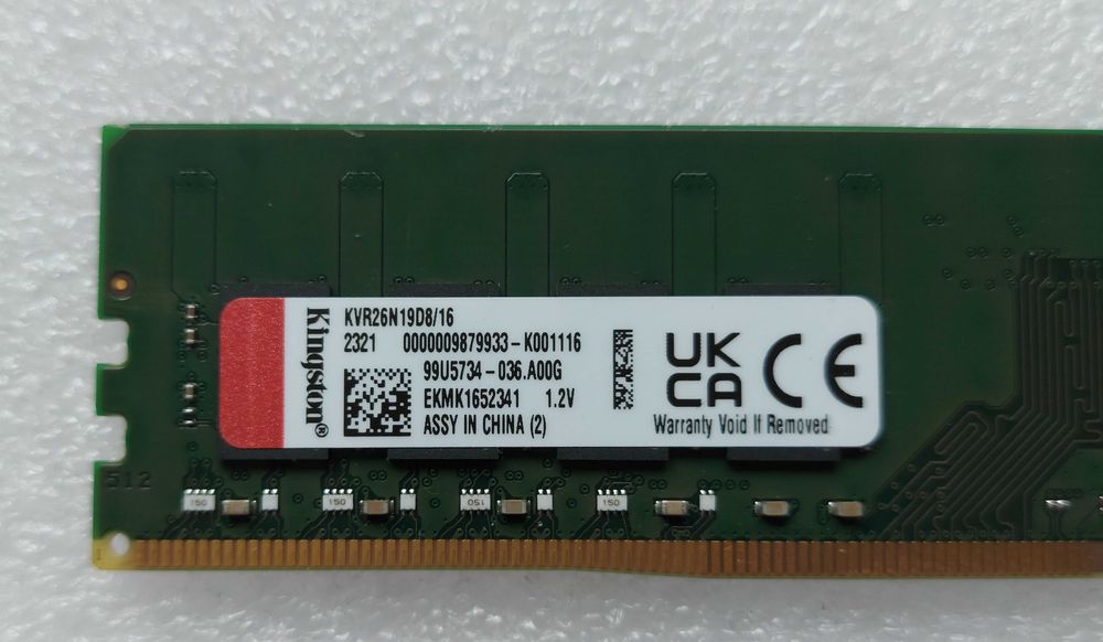 Memorie 16GB DDR4 2666Mhz KINGSTON