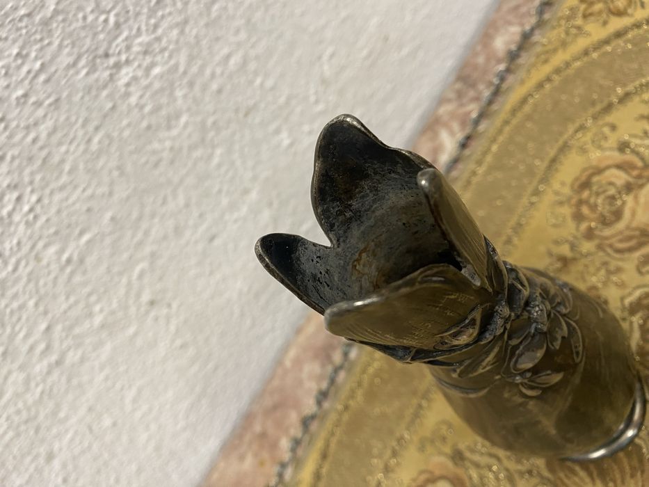 Английска посребрена ваза