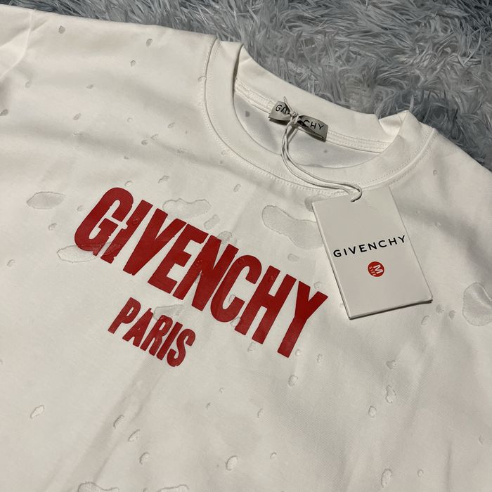 Givenchy distressed футболка