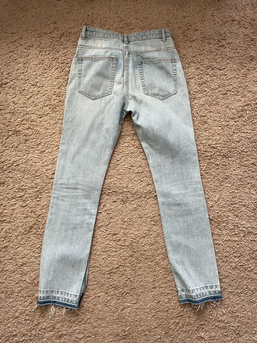 Дамски дънки Zara, носени. Размер 36 (отговарят на S размер).