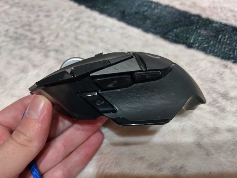 Мишка Logitech G502 Hero (модифицирана)