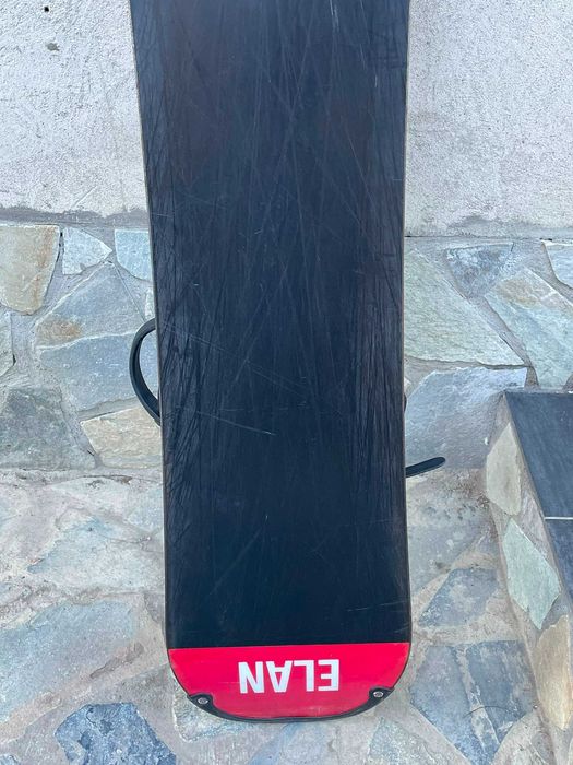 Placă snowboard Elan RS Rocker 155 cm + legături | Stare bună