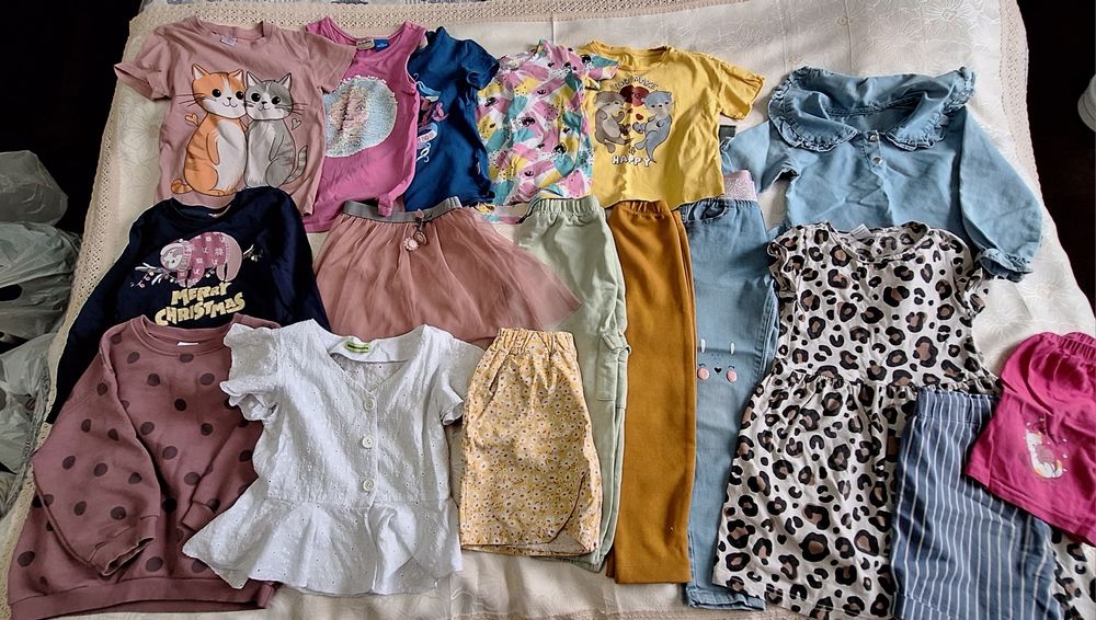 Пакет одежды для девочки 4-5 лет