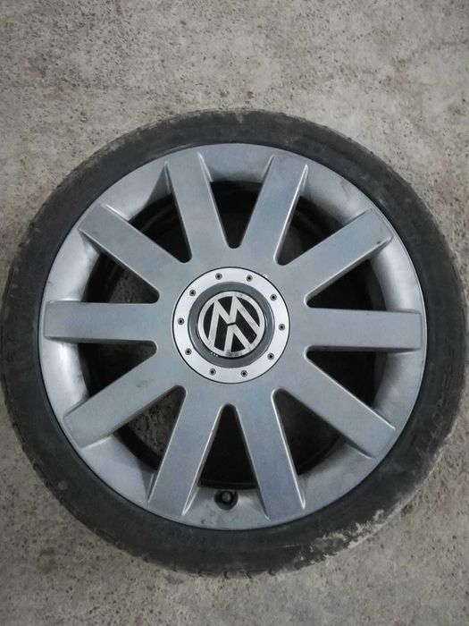 Vând jante aliaj 18 inch 5x112, Audi, Skoda, VW, Seat, 225 40 R18 vară