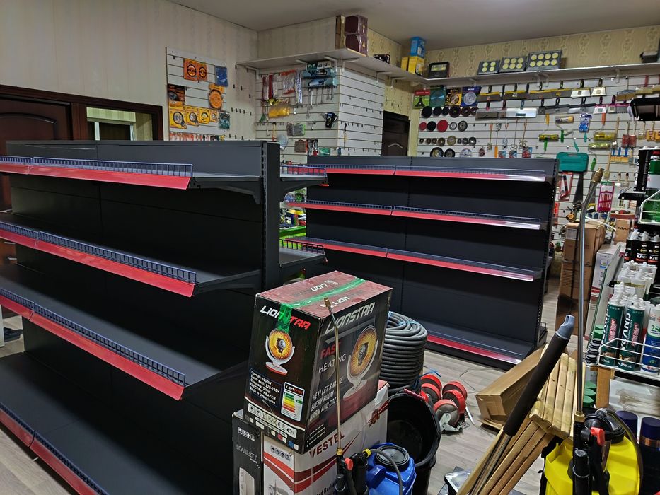 Металлический стеллажи для магазина, сборный-разборный конструкции