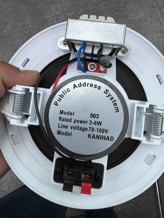 Колонки потолочные разные от 5W до 30W