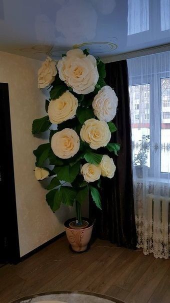 Suniy gullar qo'l mehnati