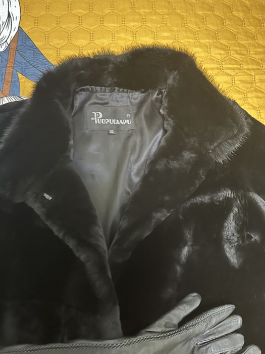 Мутоновая шуба, б/у