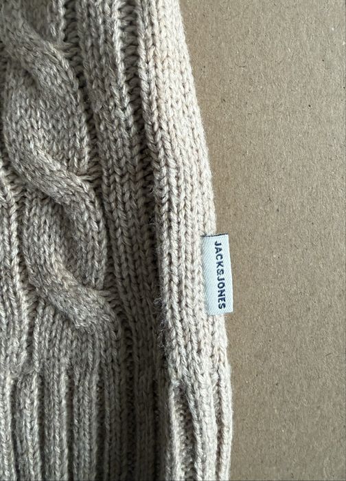 Jack & Jones Cable Knit Turtle Neck Jumper  мъжко поло - L