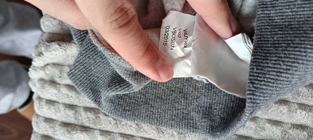 Vans ватирана блуза размер XL в сиво