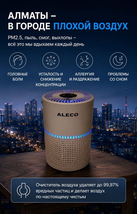 Очиститель воздуха. УФ стерилизатор