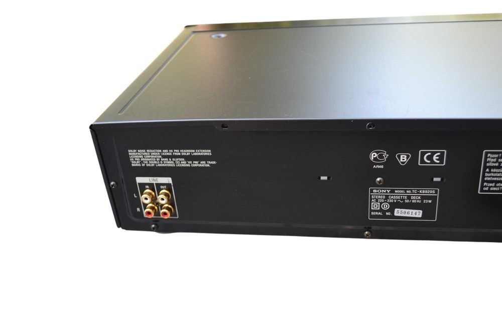 Deck Sony TC-KB 920  S  QS