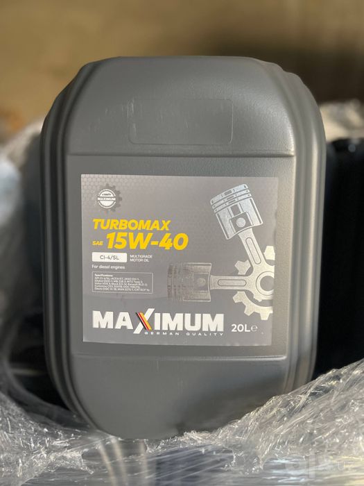 Maximum Turbomax 15w-40 CI-4/SL