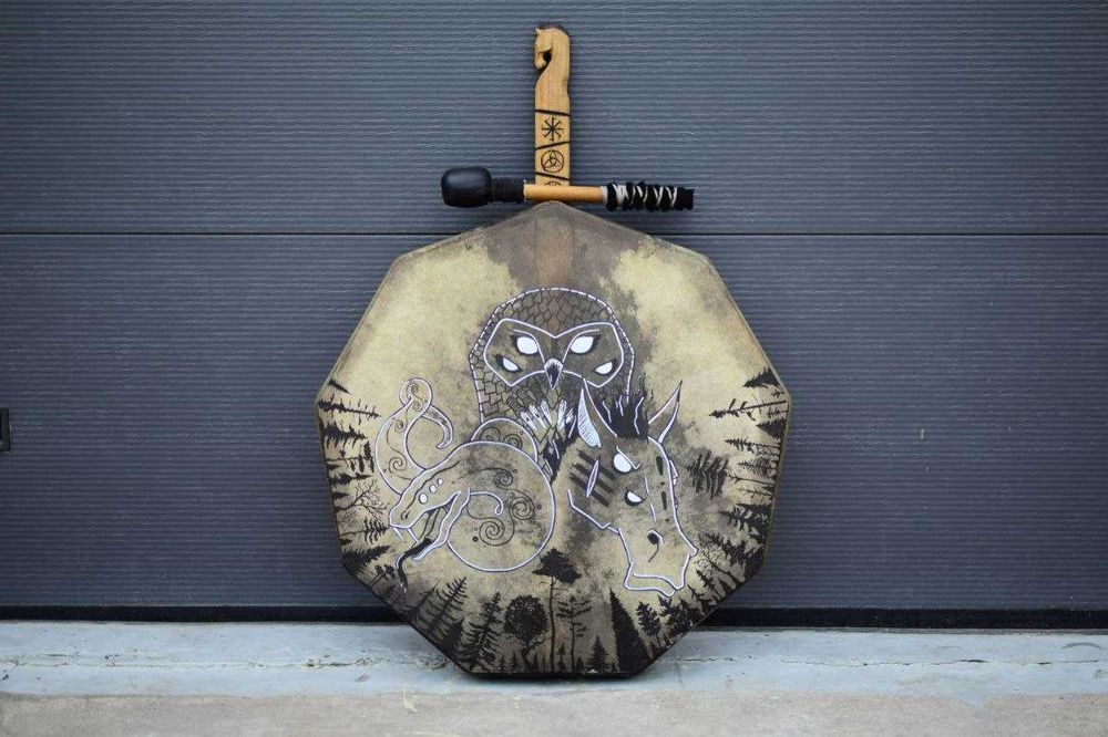 Шаманский бубен.