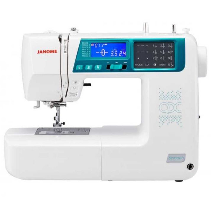 Компютрна шевна машина Janome 5270 DC-457 операции