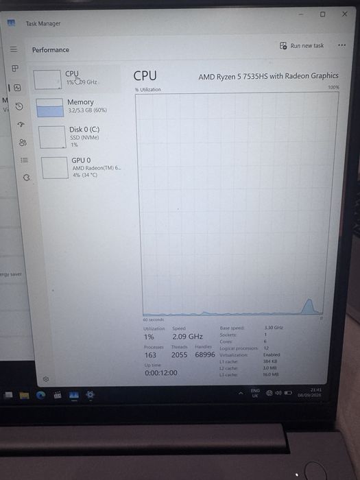 Lenovo thinkbook 21mw