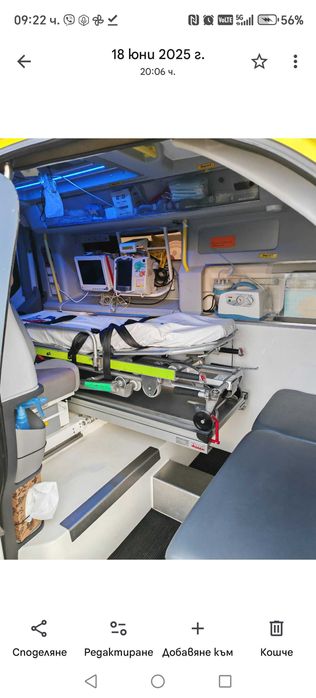 Продавам Линейка Volvo V70 Ambulans 2.4 D5 (2015 г.) – 220 000 км, EURO 6, Бургас