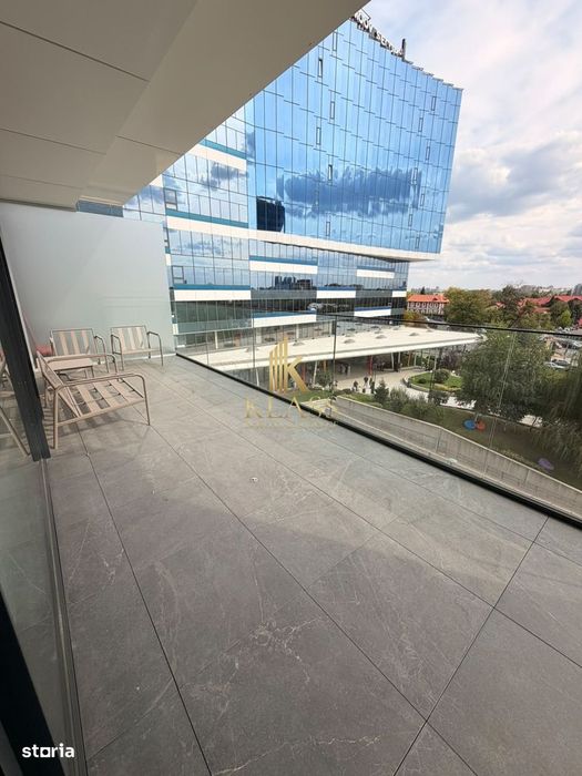Apartament 2 Camere | Prima Inchiriere | One Floreasca Towers | Terasa