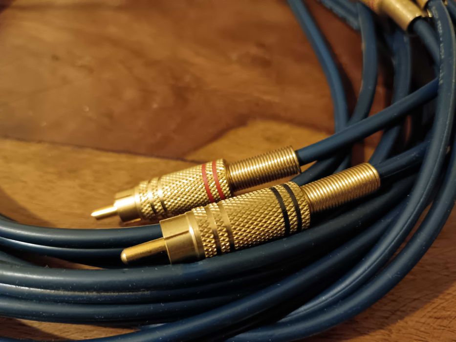 Аудио кабел Freitag 54821 Profi – позлатени чинчове