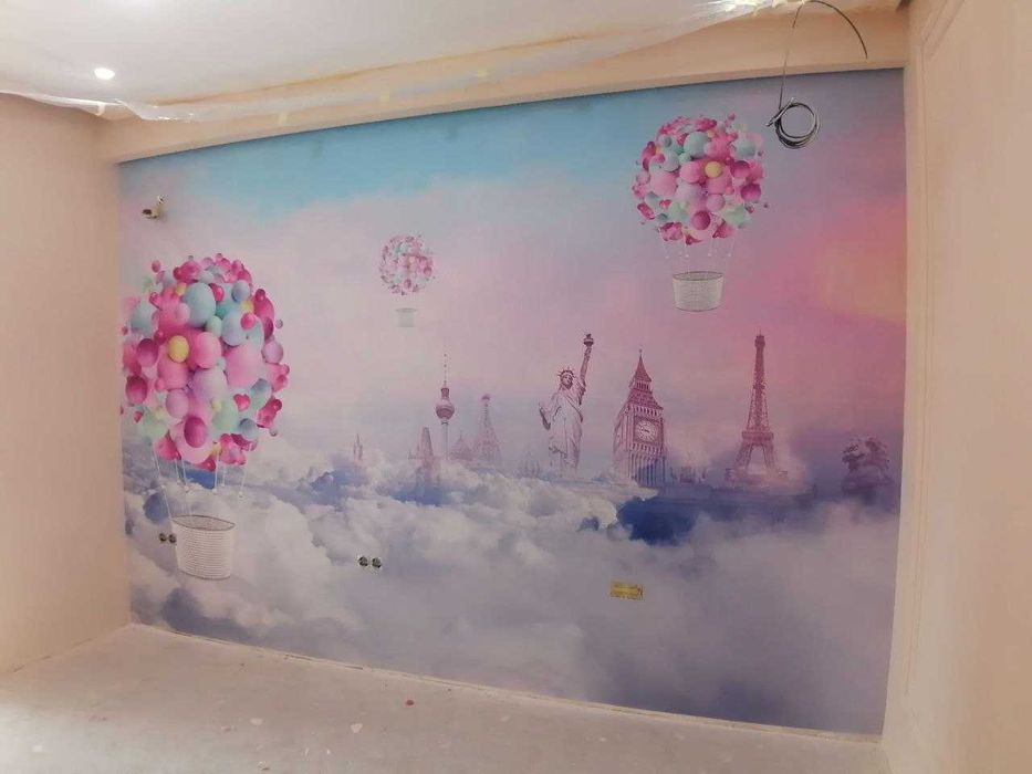 Фотообои для детской Bolalar xonasi uchun fotooboy