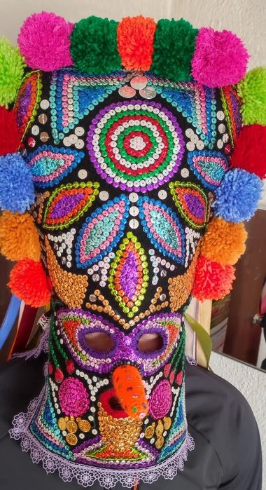 Кукерска маска , капашон, гугла, Сурва, кукери, Декорация, изгодно, пр