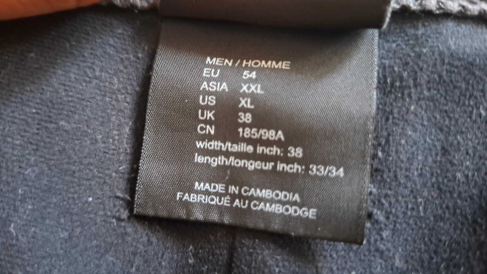 Pantaloni trekking barbati Jack Wolfskin W38 L34 EU 54 US XL