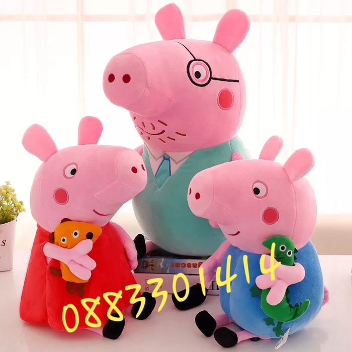 Пепа Пиг 20см, 25см, 30см, 40см, 50см големи